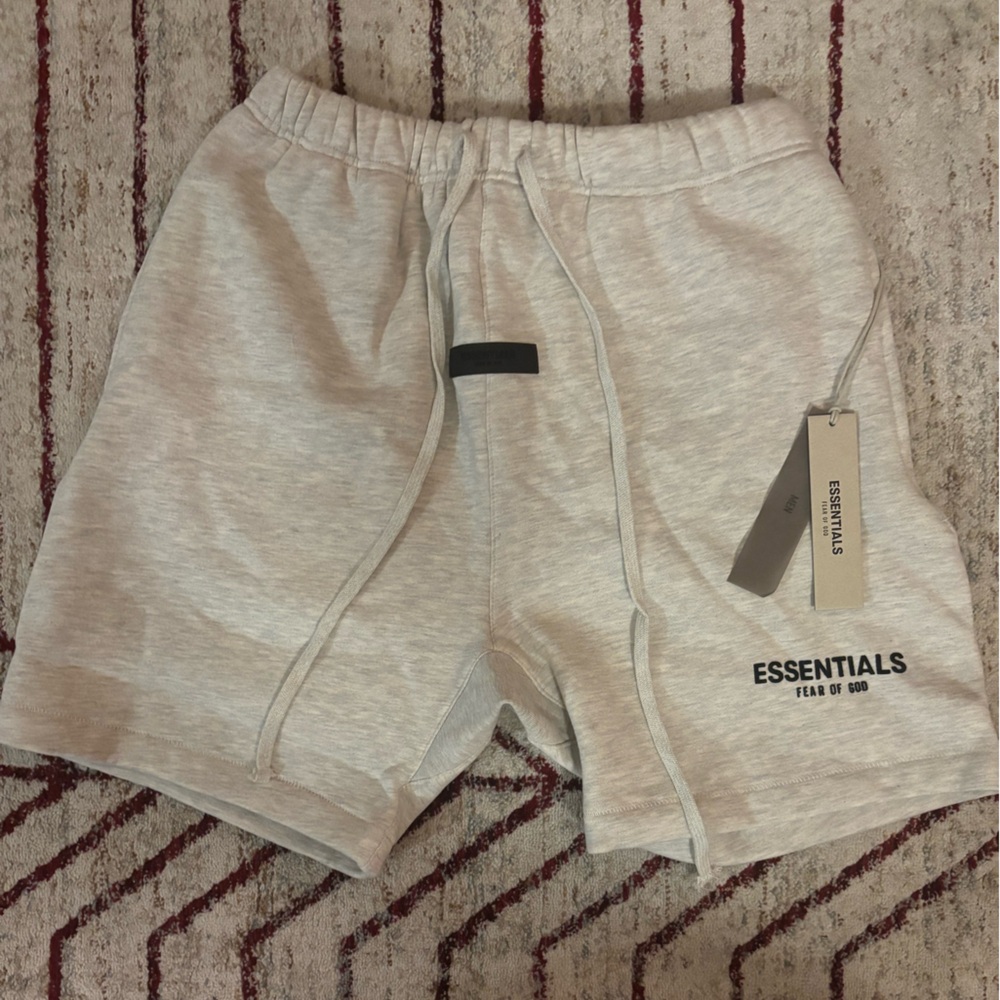 Fear of God Essentials Light Gray Tee